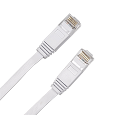 Flat patch cable 1.5m Dialog CN-0115F White